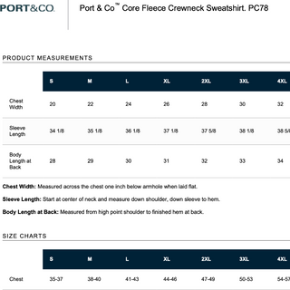 Port & Company Crewneck Sweatshirt - Green (Youth & Unisex)