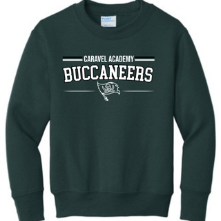Port & Company Crewneck Sweatshirt - Green (Youth & Unisex Adult)