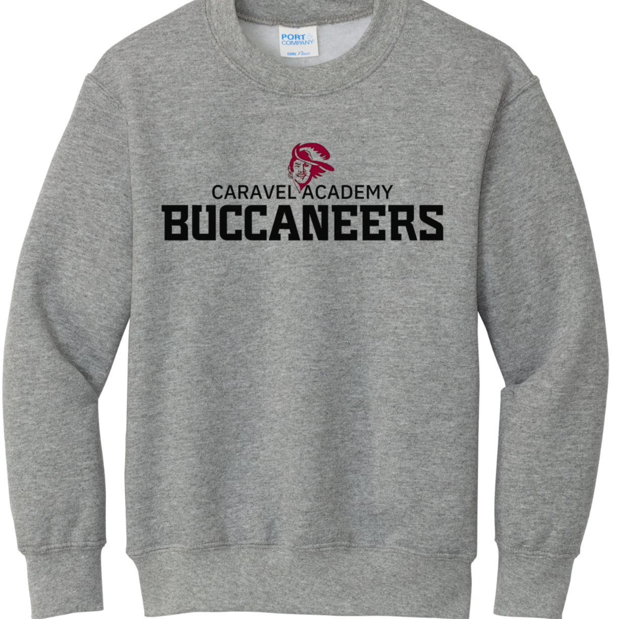 Port & Company Crewneck sweatshirt - Grey (Youth & Unisex)