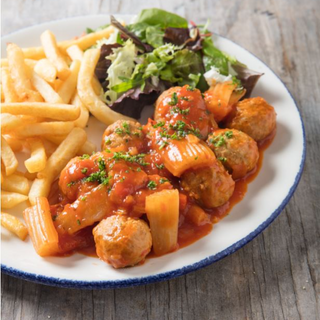 Balletjes in tomatensaus - Volwassenen