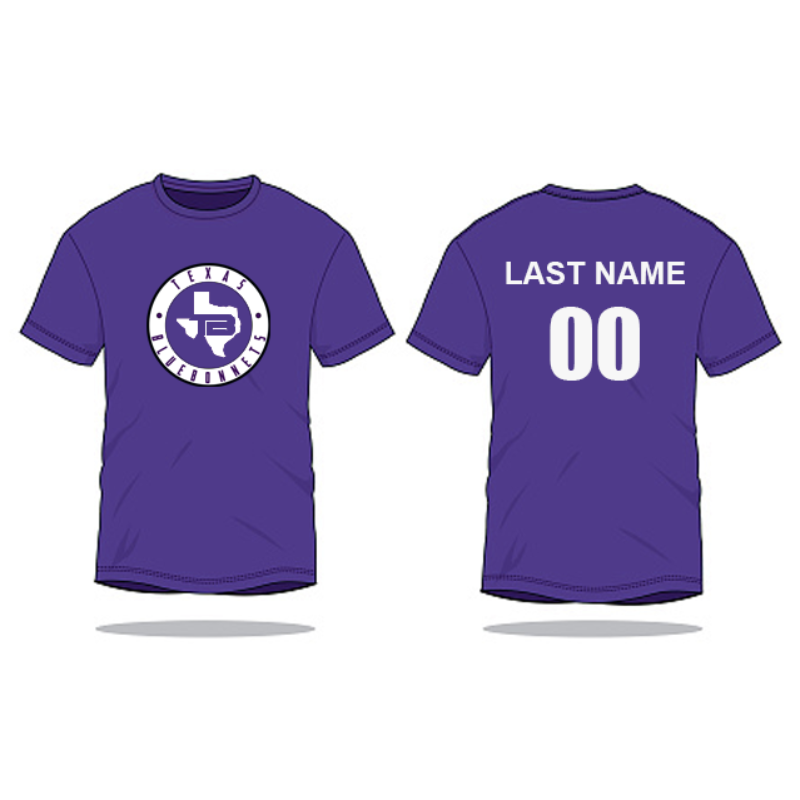 Purple Dri-Fit T-Shirts Main Image