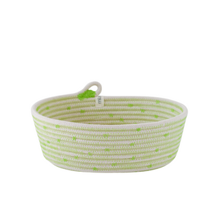 Essential Oval Basket - Pistachio Green Soft Serve Sprinkles (BSK103212PDW-XS)