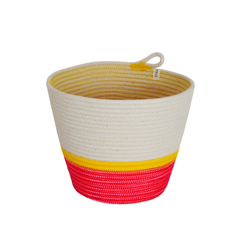 CSS Planter - Pink & Yellow (BSK117422432W) Main Image