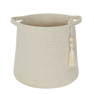 Conical Basket - Ivory (BSK12910W)