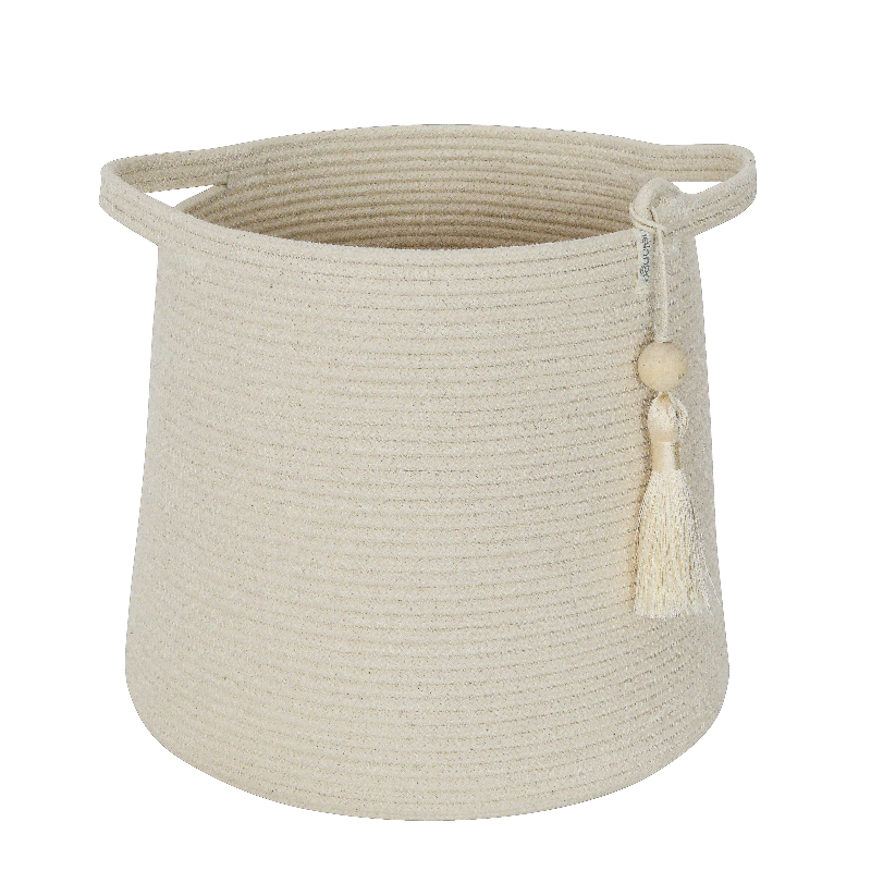 Conical Basket - Ivory (BSK12910W) Main Image