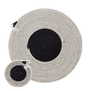 Placemats & Coasters - Liquorice (set of 4 each) (BSK11213020W)