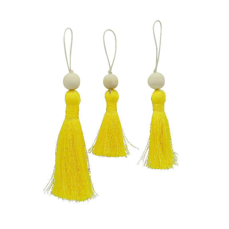 Tassel Pack M, L & XL - Bright Yellow (T10BYL-W-MLXL) Main Image