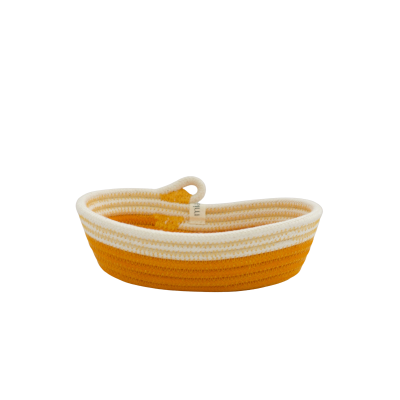 Petite Oval Basket (XXS) - Mustard Fruit Pastilles (BSK103361W-XXS) Main Image