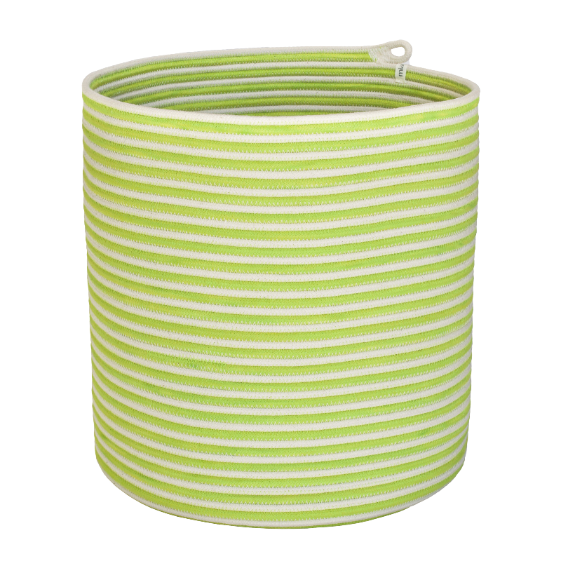 Cylinder Basket XLT - Pistachio Green Swirl (full) (BSK104527W-XLT) Main Image