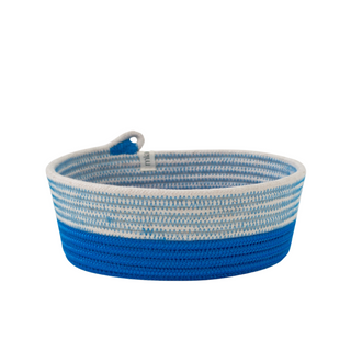 Essential Oval Basket - Ocean Blue (BSK103411W-XS)