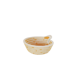 Trinket Bowl (XXS) - Mustard Polka-Dot (BSK100204PDW-XXS)