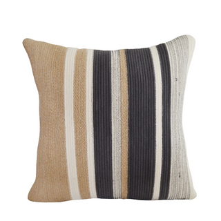 Scatter Cushion - Jute & Charcoal (SCC109681W)