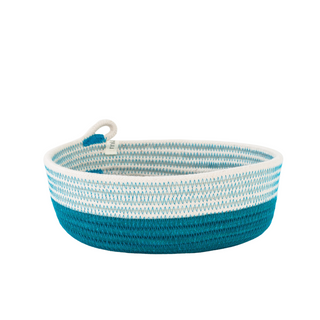 Essential Oval Basket (XS) -  Teal Fruit Pastilles (BSK103371W-XS)