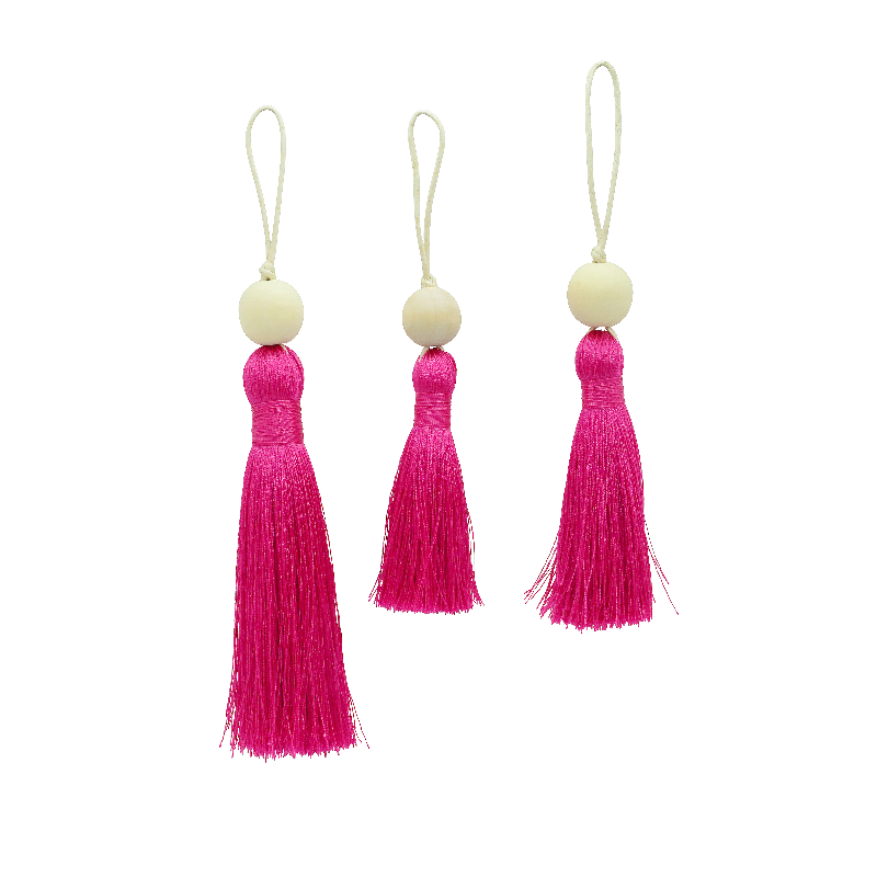 Tassel Pack M, L & XL - Shocking Pink (T10SPK-W-MLXL) Main Image