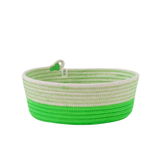 Essential Oval Basket - Neon Green (BSK103451W-XS)