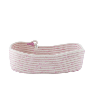 Rectangular Basket (S) - Strawberry Pink Soft Serve Sprinkles (BSK124211PDW-S)