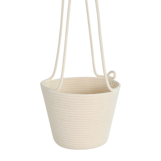 Hanging Planter - Ivory (BSK12110W)