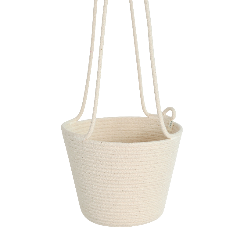 Hanging Planter - Ivory (BSK12110W) Main Image