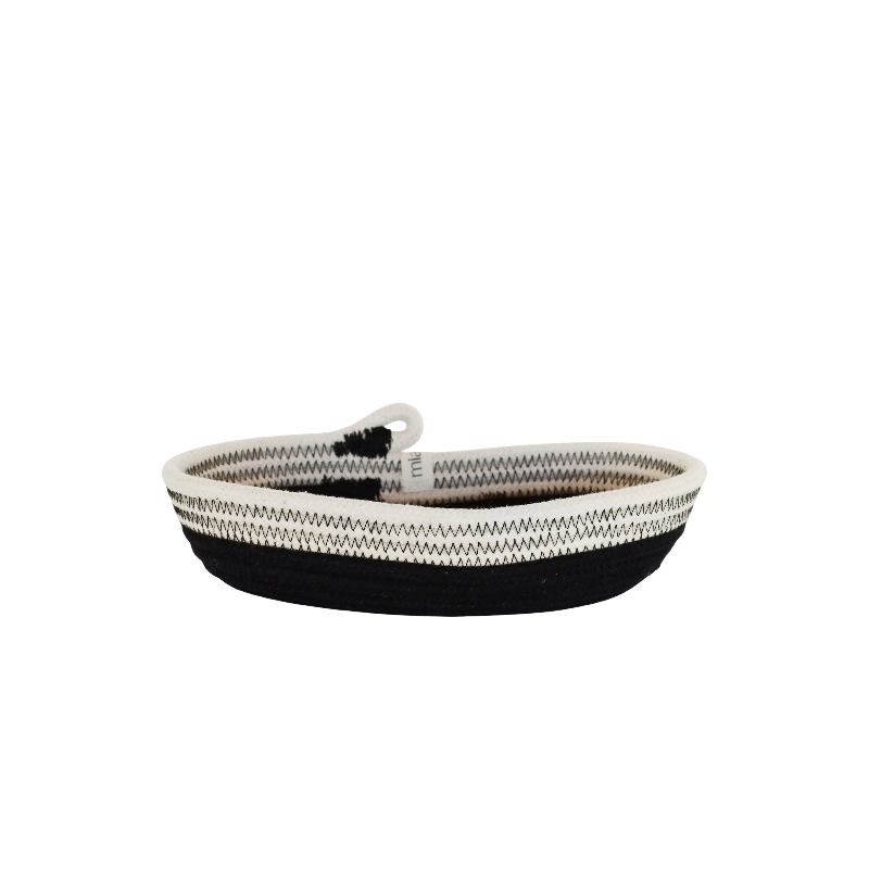 Petite Oval Basket (XXS) - Liquorice (BSK10320W-XXS) Main Image