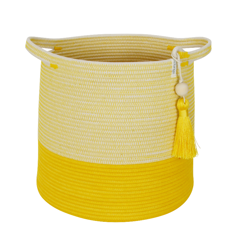 Conical Basket - Yellow (BSK129140W) Main Image