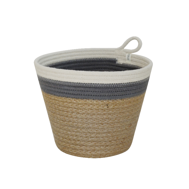 Planter - Grey Jute Jungle (BSK1179631W) Main Image