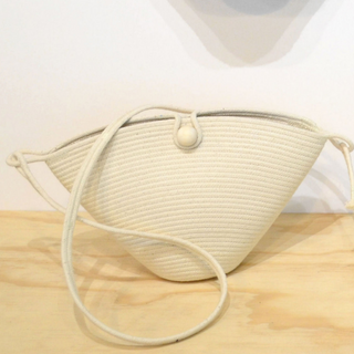 Button Bag - Ivory (BAG10810W)