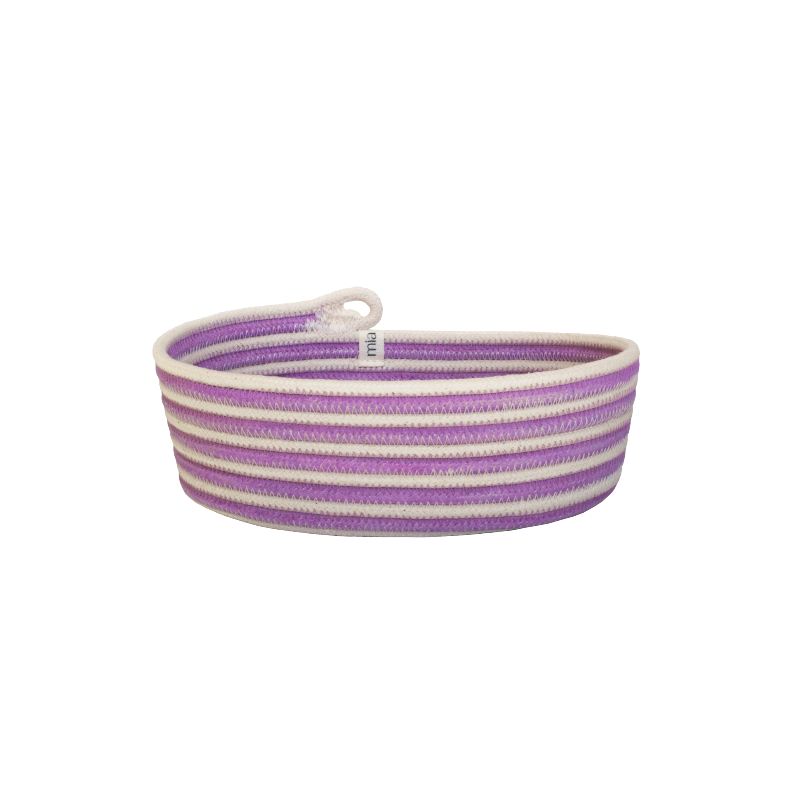 Oval Basket XS - Berry Purple Swirl (full) (BSK103537W-XS) Main Image