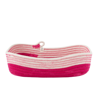 Rectangular Basket (S) - Fuchsia Fruit Pastilles (BSK124381W-S)