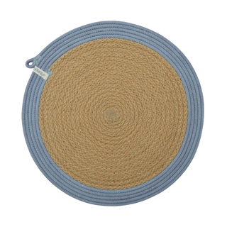 Placemat - Jute & Blue-Grey C (BSK11296165CW)