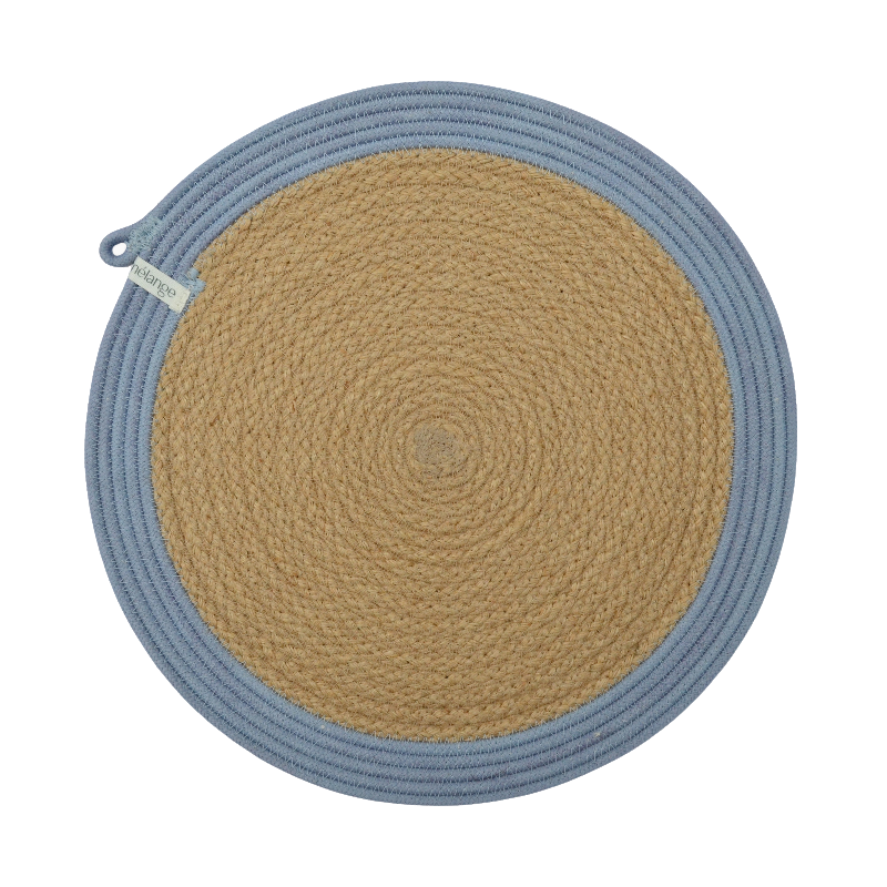 Placemat - Jute & Blue-Grey C (BSK11296165CW) Main Image