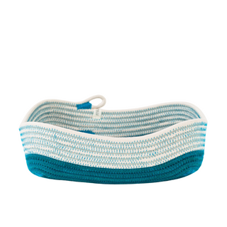 Rectangular Basket (S) - Teal Fruit Pastilles (BSK124371W-S)