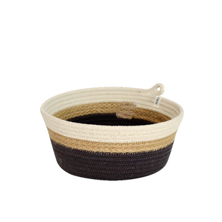 Bowl - Jute & Charcoal (block) (BSK1008493W)