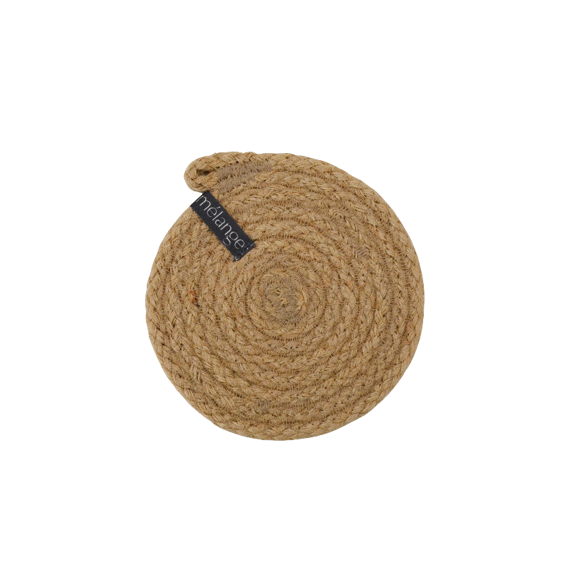 Coaster 4in - Full Jute (set of 4) (BSK13095W-10-4) Main Image