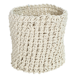 Loadshedding Crochet Cylinder Basket XL (BSK11610W-XL)