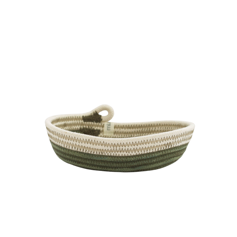 Petite Oval Basket (XXS) - Olive Fruit Pastilles (BSK103406W-XXS) Main Image