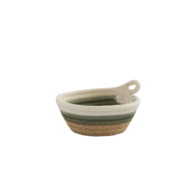 Trinket Bowl (XXS) - Olive Jute Jungle (BSK10096407W-XXS) Main Image