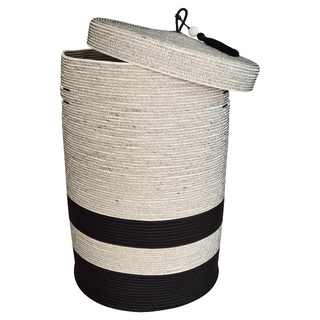 Verona Basket (Lidded Laundry Basket) XT - Liquorice (BSK12720PPW-XT)