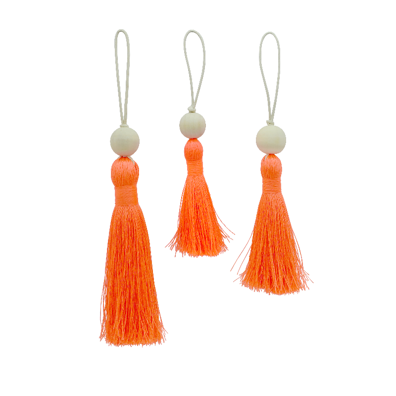 Tassel Pack M, L & XL - Neon Orange (T10NOR-W-MLXL) Main Image