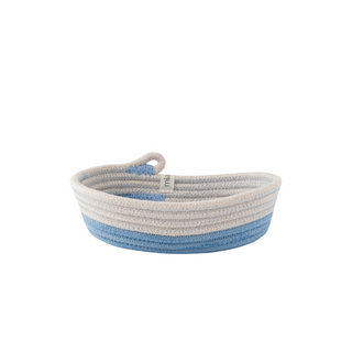 Petite Oval Basket  (XXS) - Bubblegum Blue Soft Serve (BSK103170W-XXS)