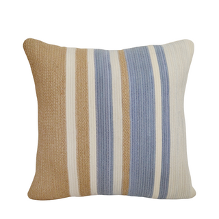 Scatter Cushion - Jute & Blue-Grey (SCC1096161W)