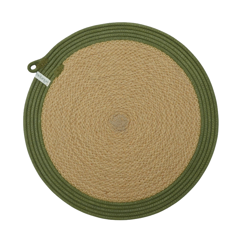 Placemat - Olive Jute Jungle C (BSK11296407CW) Main Image