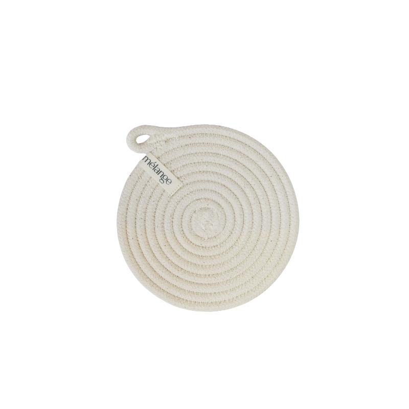  Coaster 12cm - Ivory (BSK13010W-12) Main Image