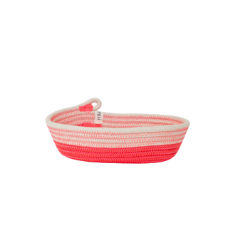 Petite Oval Basket - Neon Pink (BSK103421W-XXS)