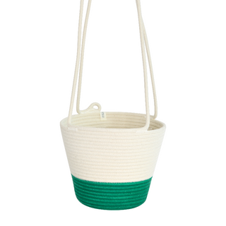 Hanging Planter - Green Block (BSK121103W-S)