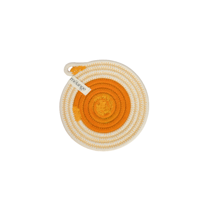 Coaster 12cm - Mustard Fruit Pastilles (BSK130361W-12) Main Image