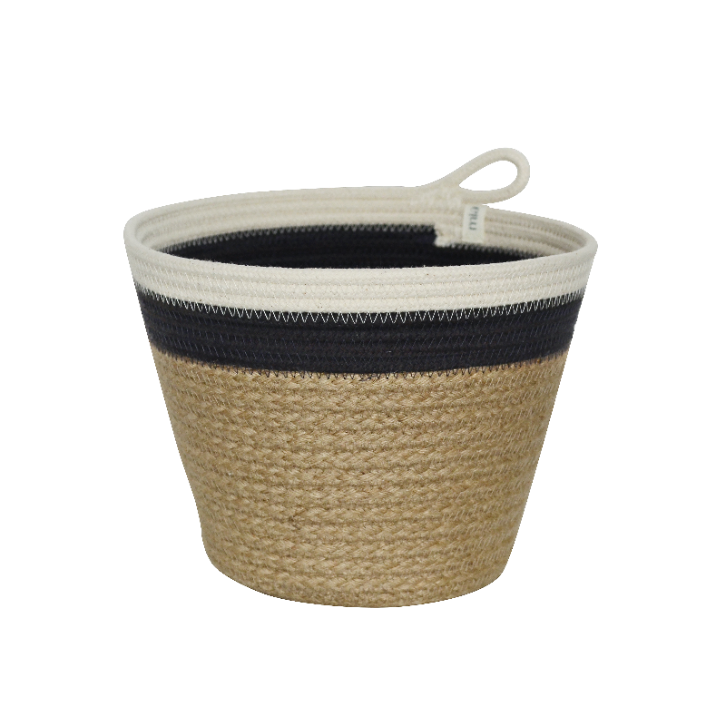 Planter - Charcoal Jute Jungle (BSK1179681W) Main Image