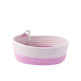 Essential Oval Basket (XS) - Strawberry Pink Soft Serve (BSK103385W-XS)