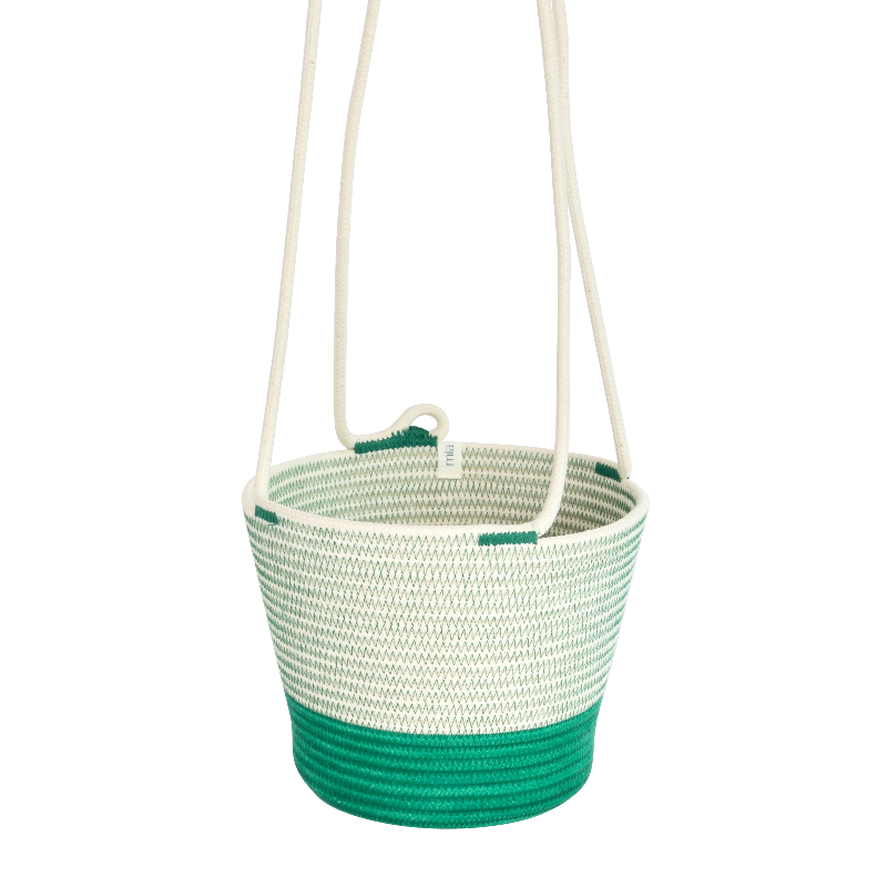 Hanging Planter - Greenery (BSK121100W) Main Image