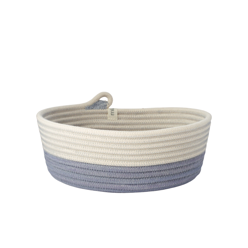 Essential Oval Basket (XS) - Blue-Grey Fruit Pastilles (BSK103163W-XS) Main Image