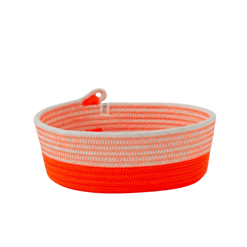Essential Oval Basket - Neon Orange (BSK103351W-XS)